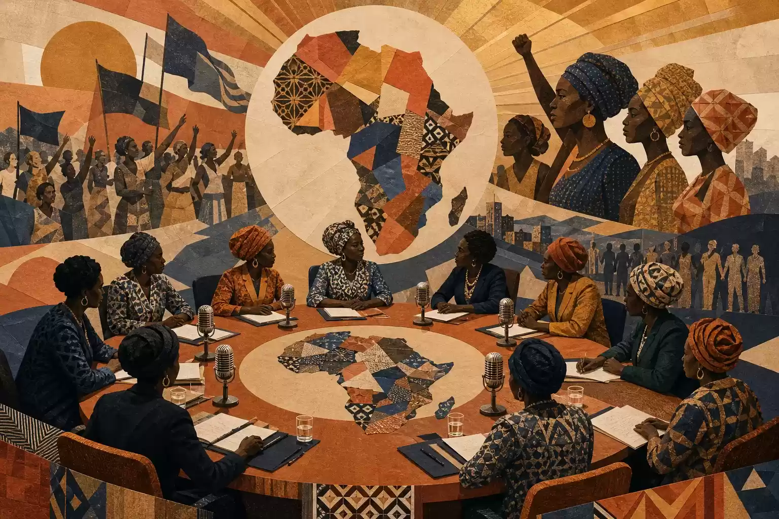 Histoire de l'Organisation panafricaine des femmes