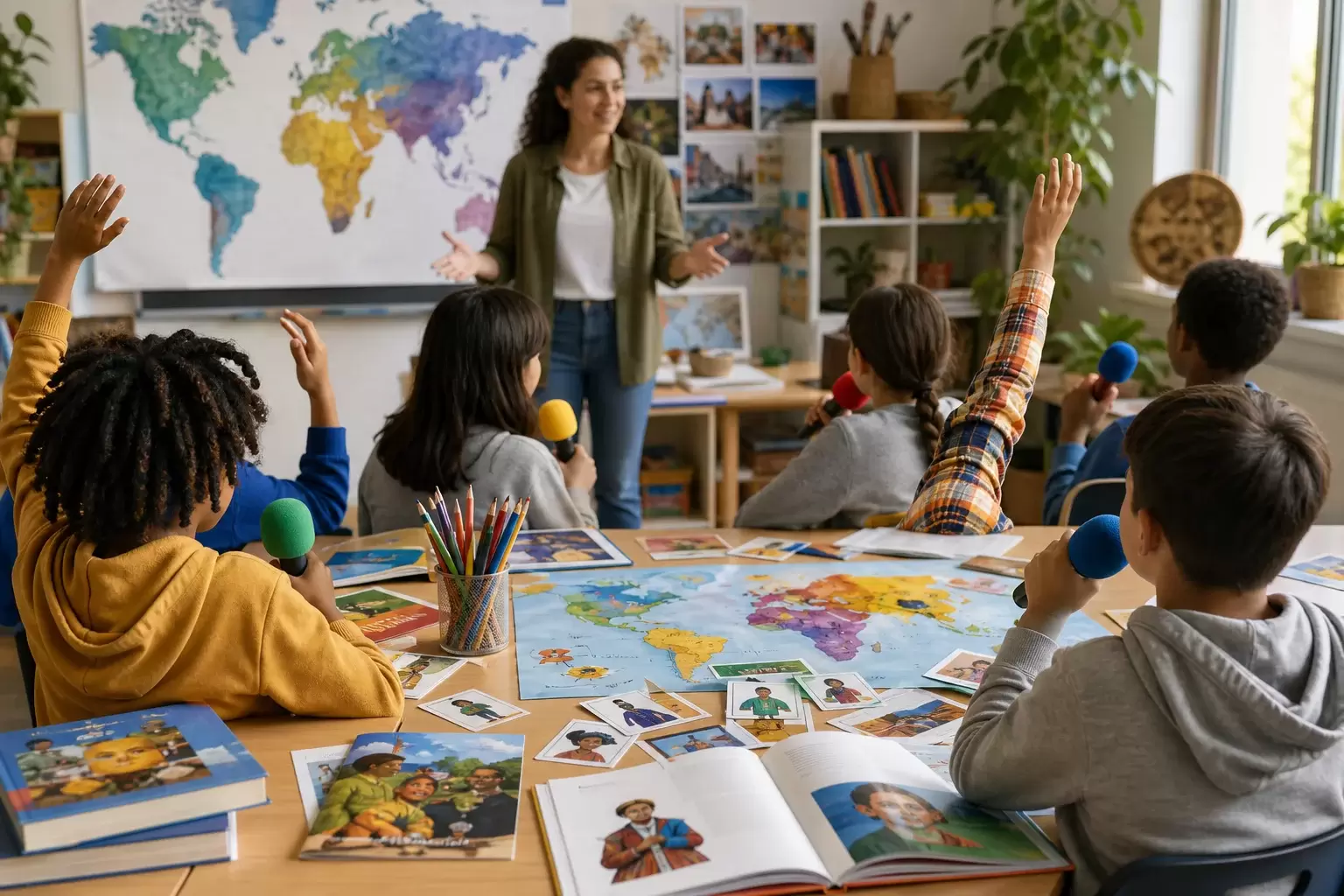 Activités pour célébrer la Francophonie à l'école