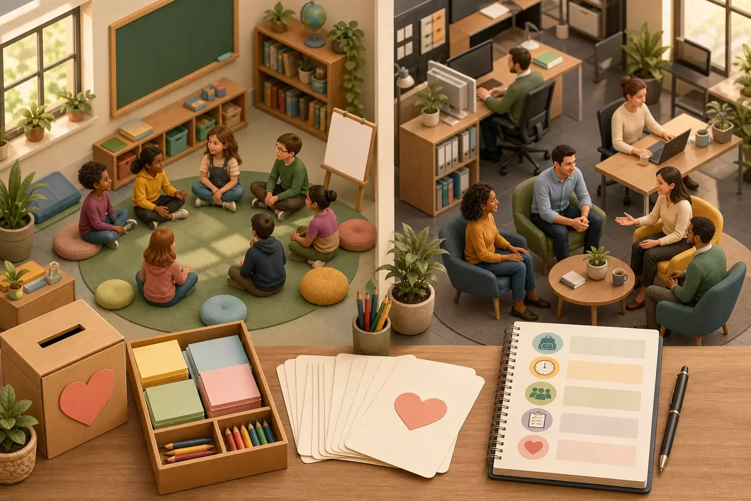 Activités pour la Journée de la gentillesse à l'école et au travail