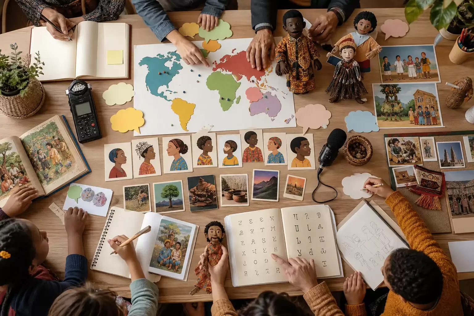 Activités pour la Journée de la langue maternelle