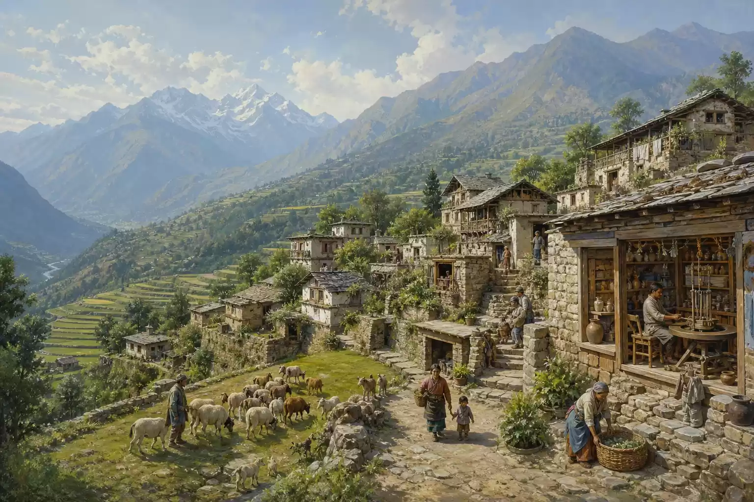 Populations de montagne, cultures et savoir-faire