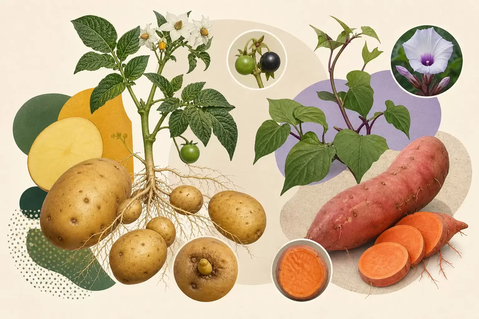 Patate ou pomme de terre : mots, botanique et confusions