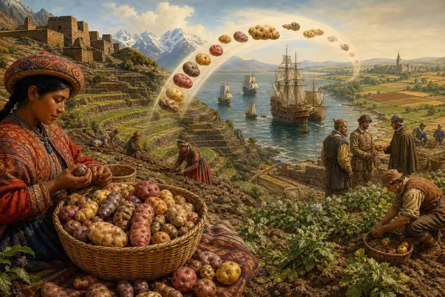 De la pomme de terre andine à sa diffusion mondiale