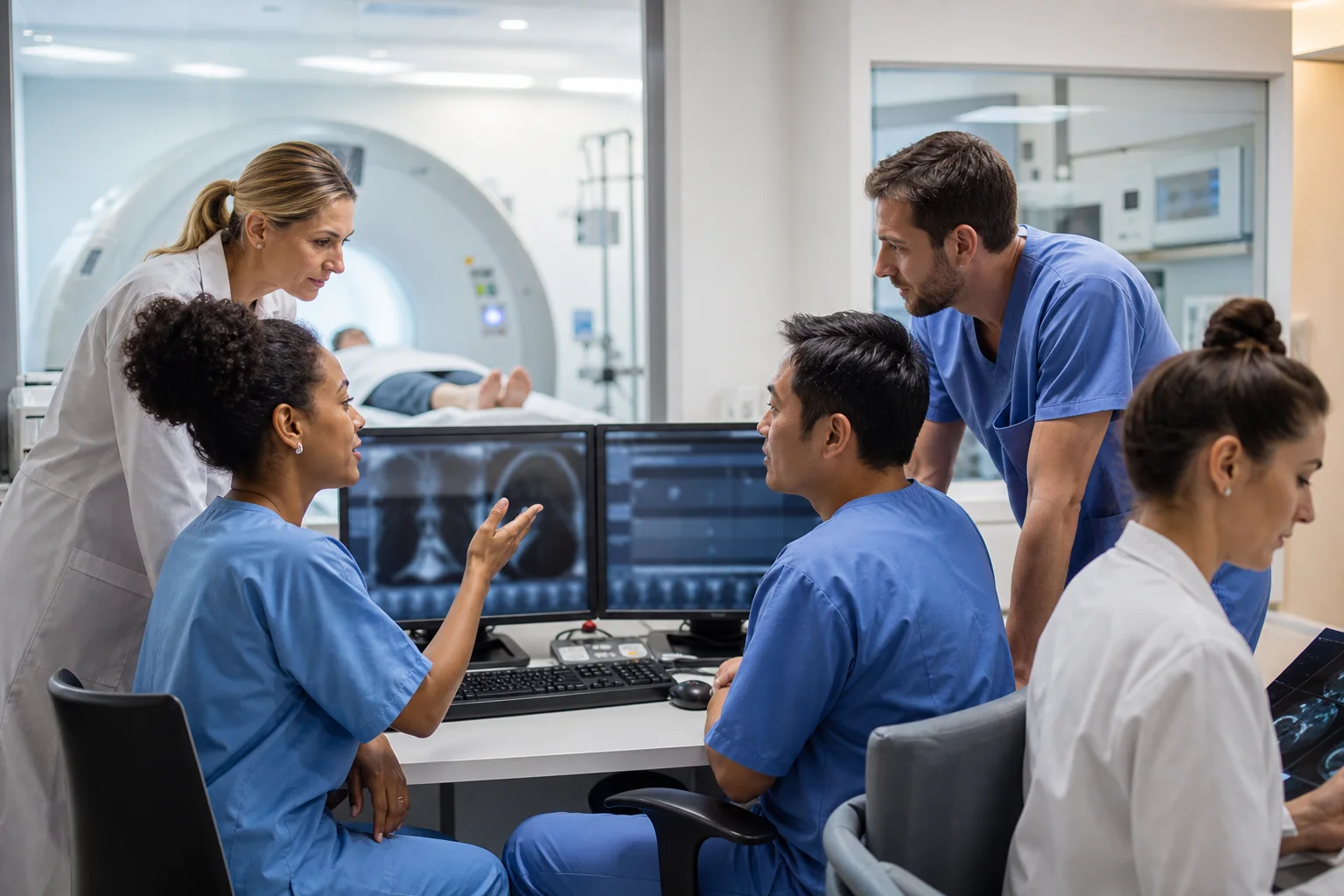 Qui fait quoi dans un service d'imagerie médicale ?