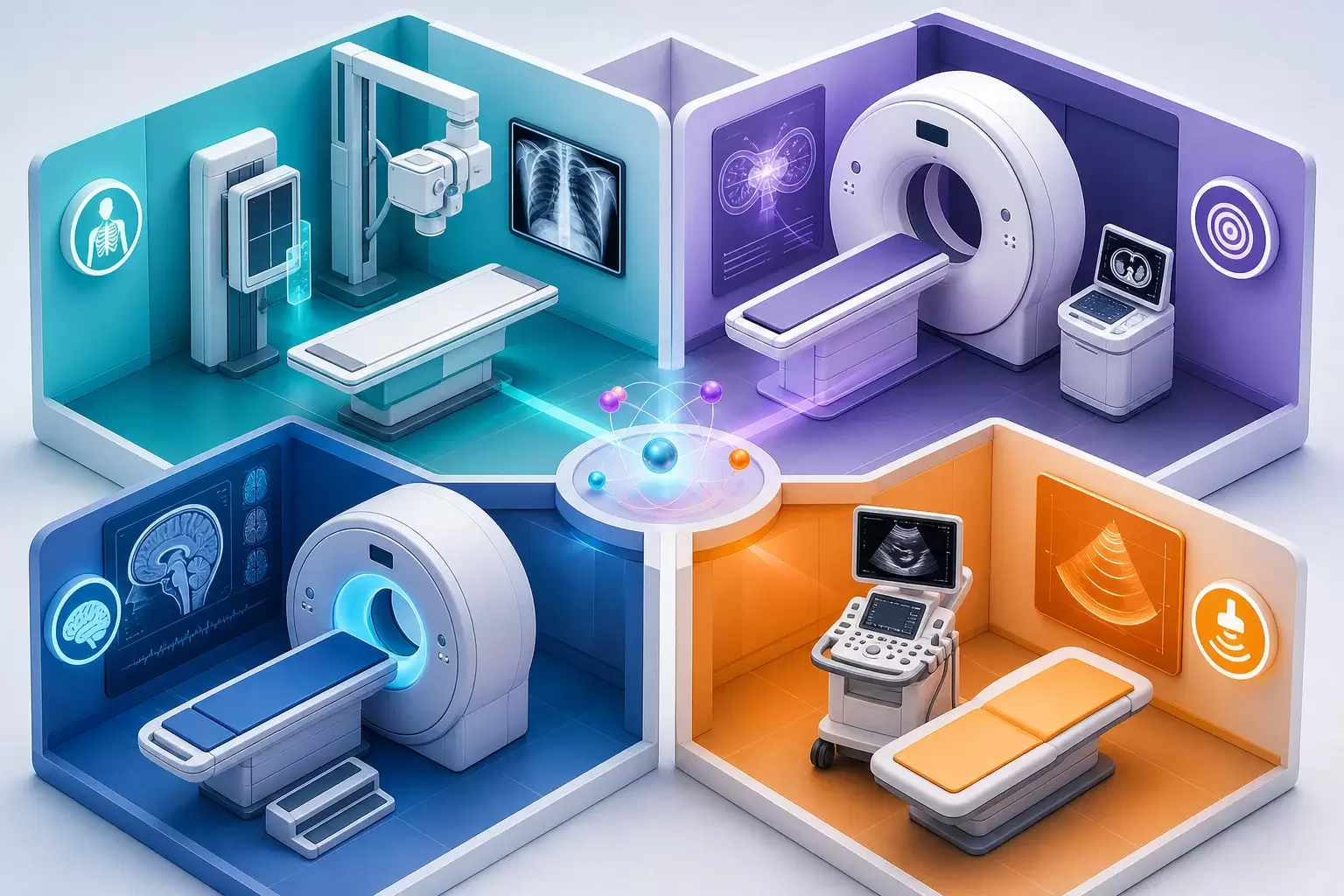 Radiographie, scanner, IRM et échographie : les différences
