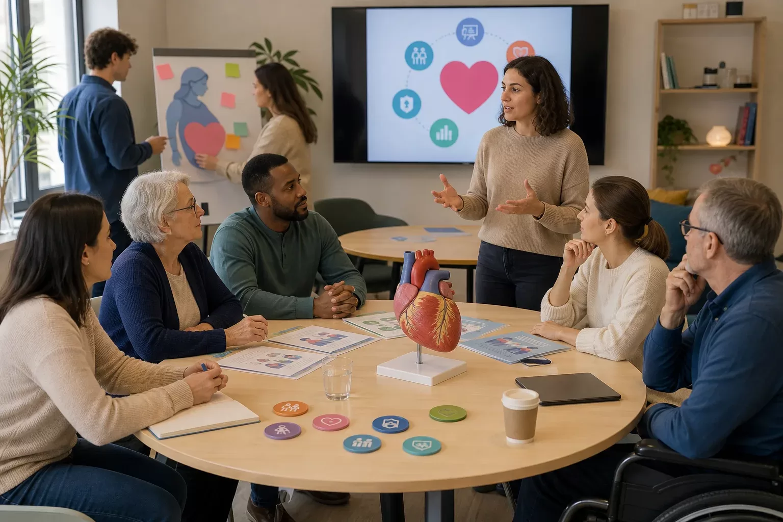 Actions de sensibilisation aux cardiopathies congénitales