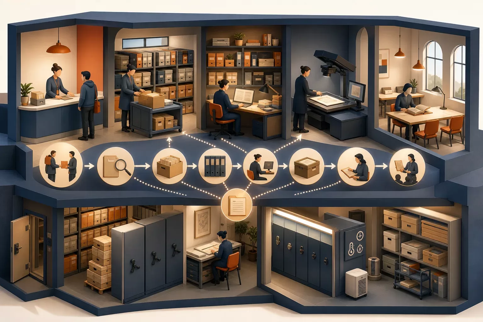 Le métier d'archiviste expliqué