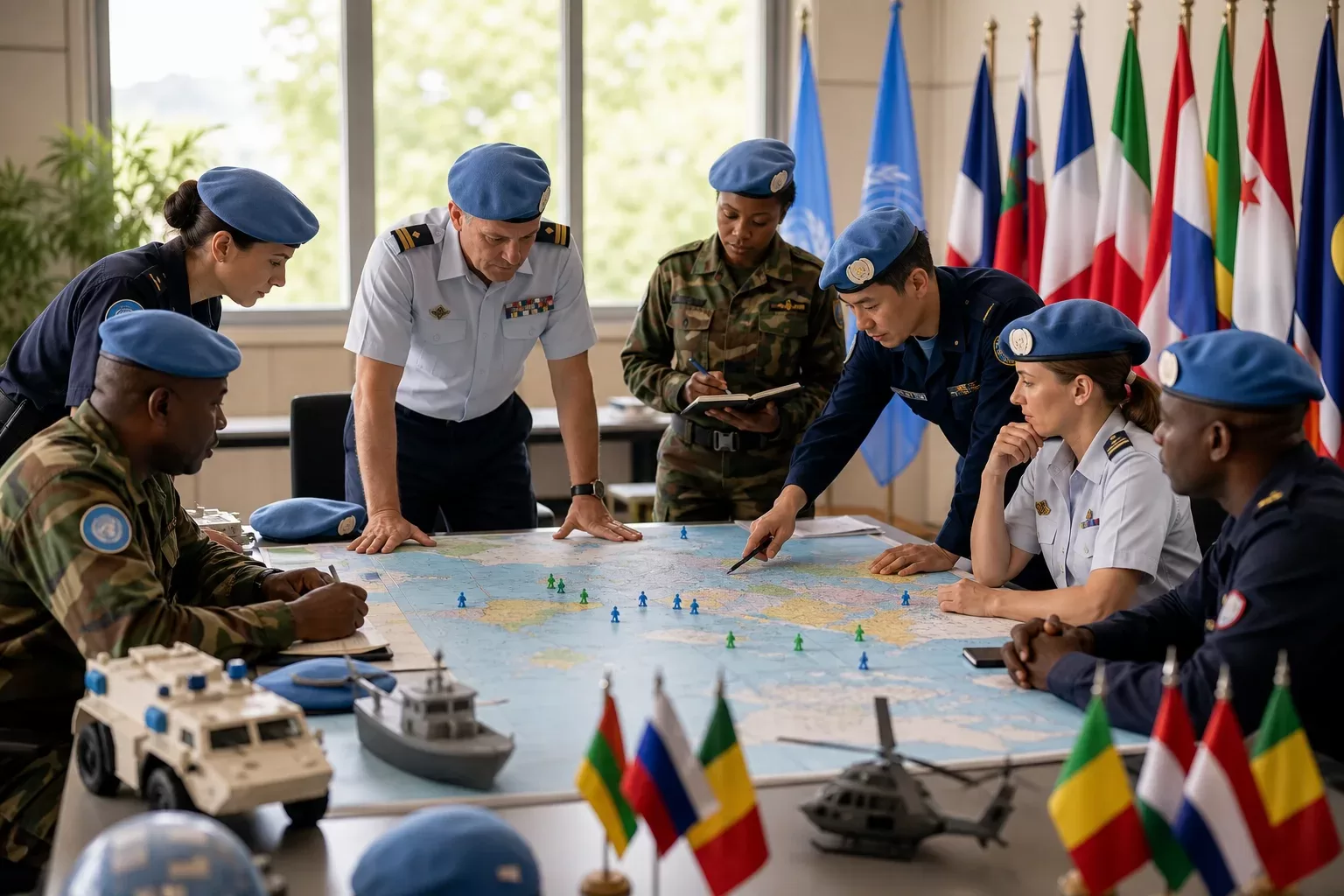 Pays contributeurs aux Casques bleus et rôle de la France