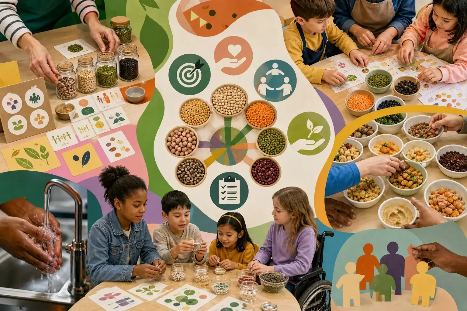 Organiser une Journée des légumineuses à l'école ou en collectivité