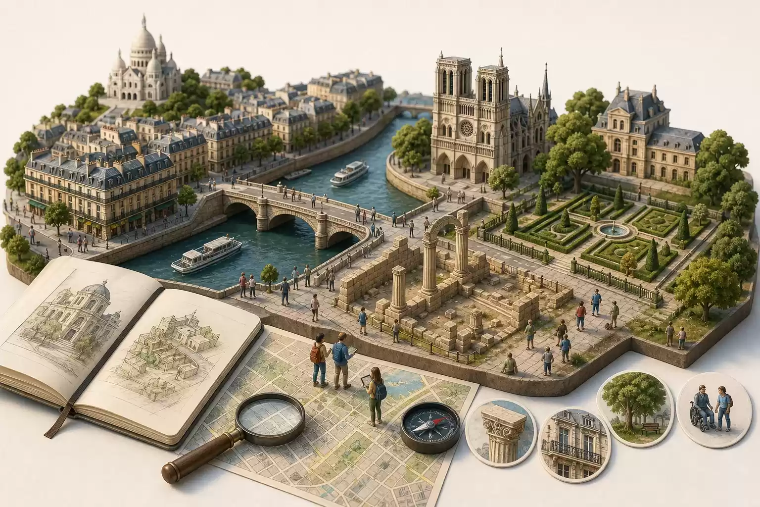 Découvrir les monuments et sites de Paris avec méthode