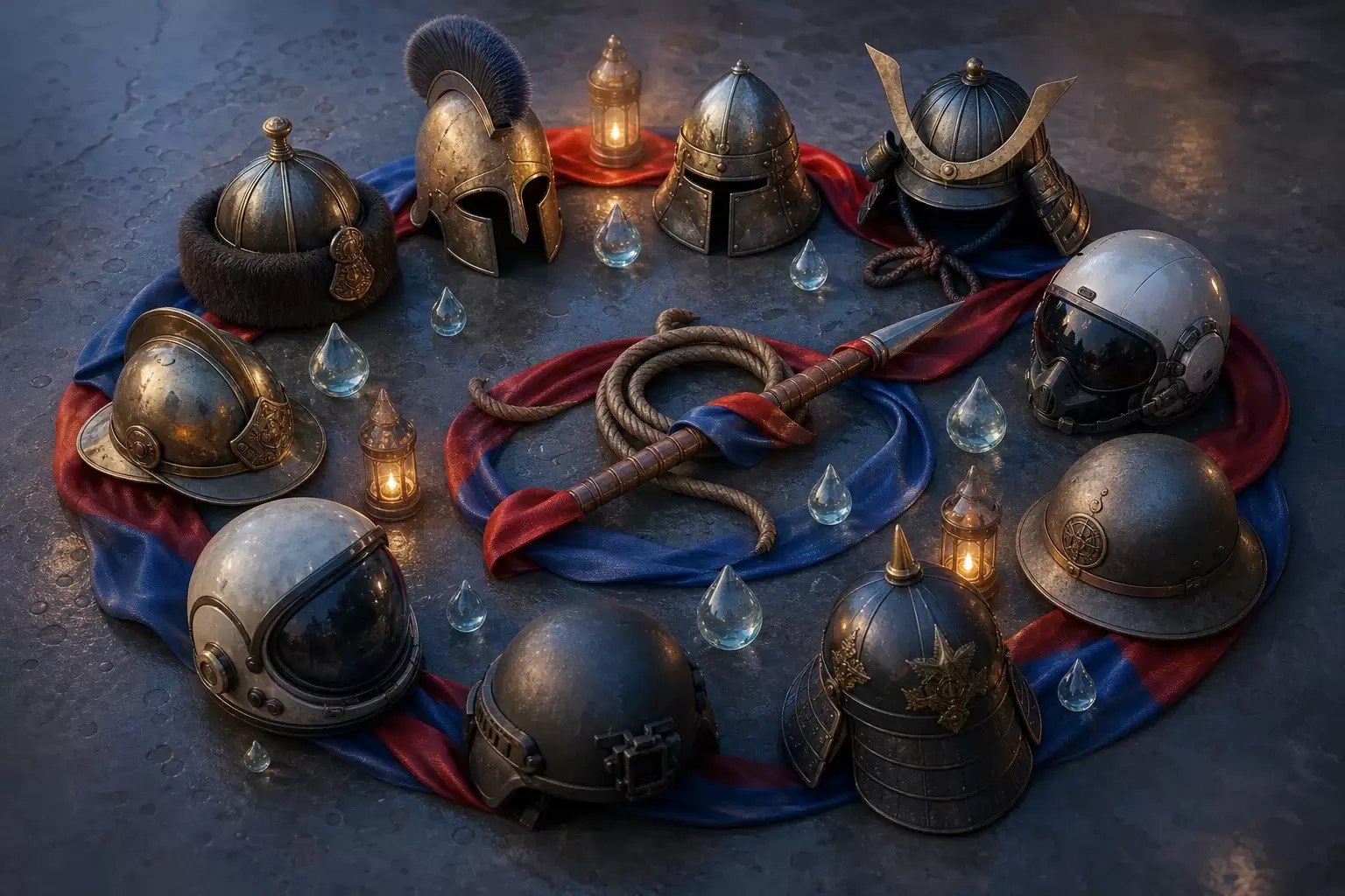 Ruban rouge et bleu et hommages aux pompiers dans le monde