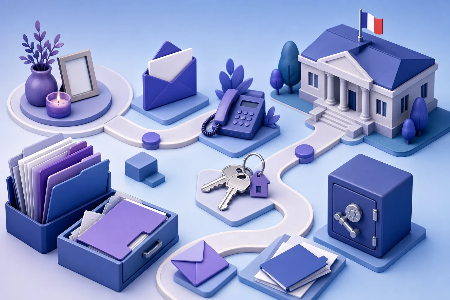 Veuvage en France : démarches, réversion et succession
