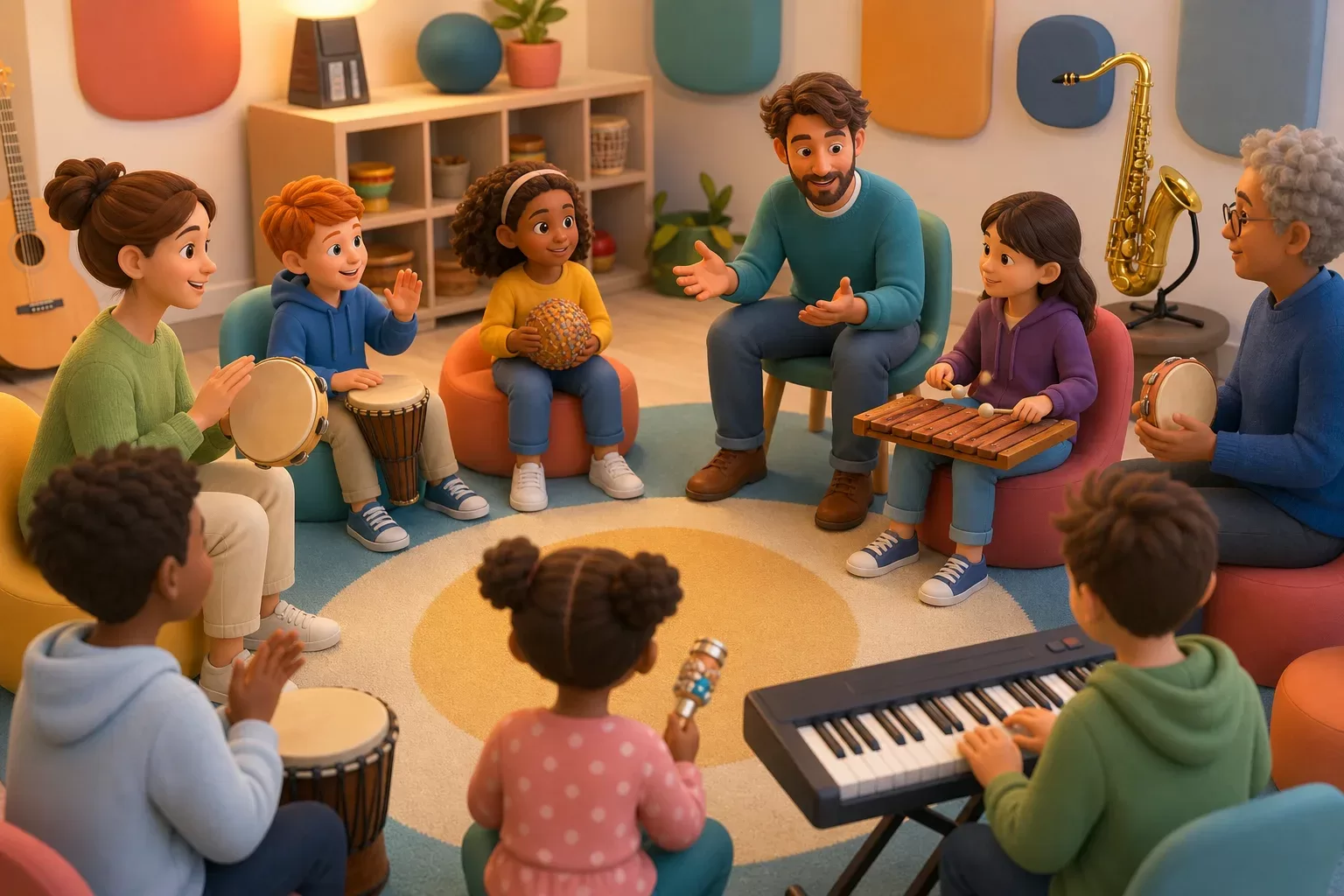 Activités pour découvrir le jazz à l'école et en atelier