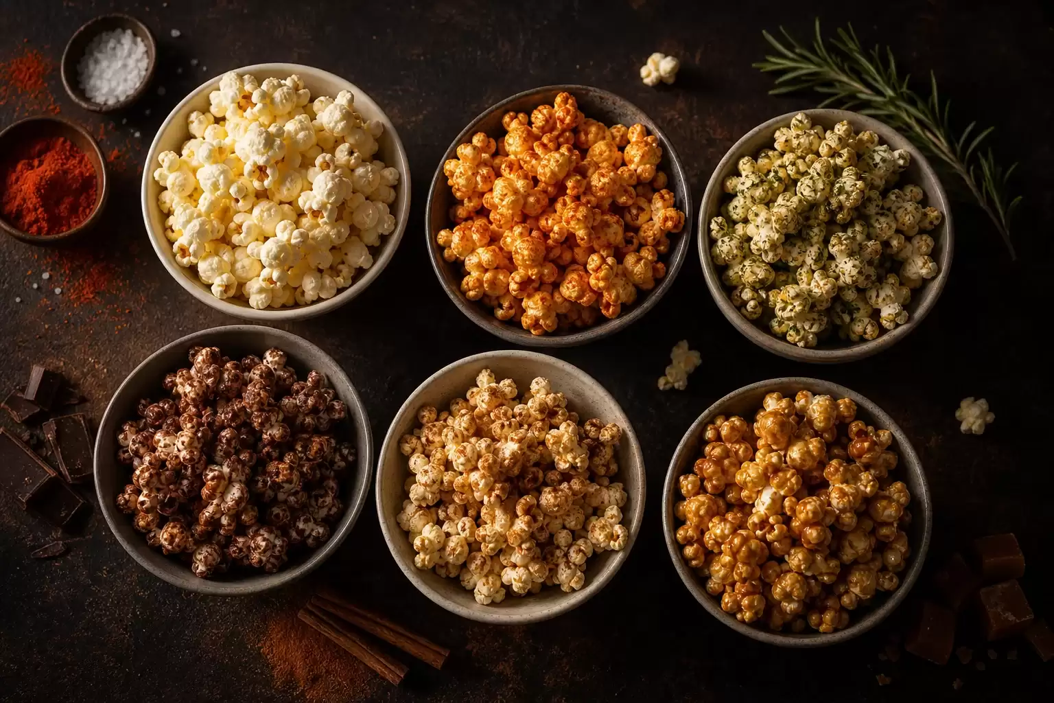 Recettes de pop-corn sucré et salé à préparer chez soi