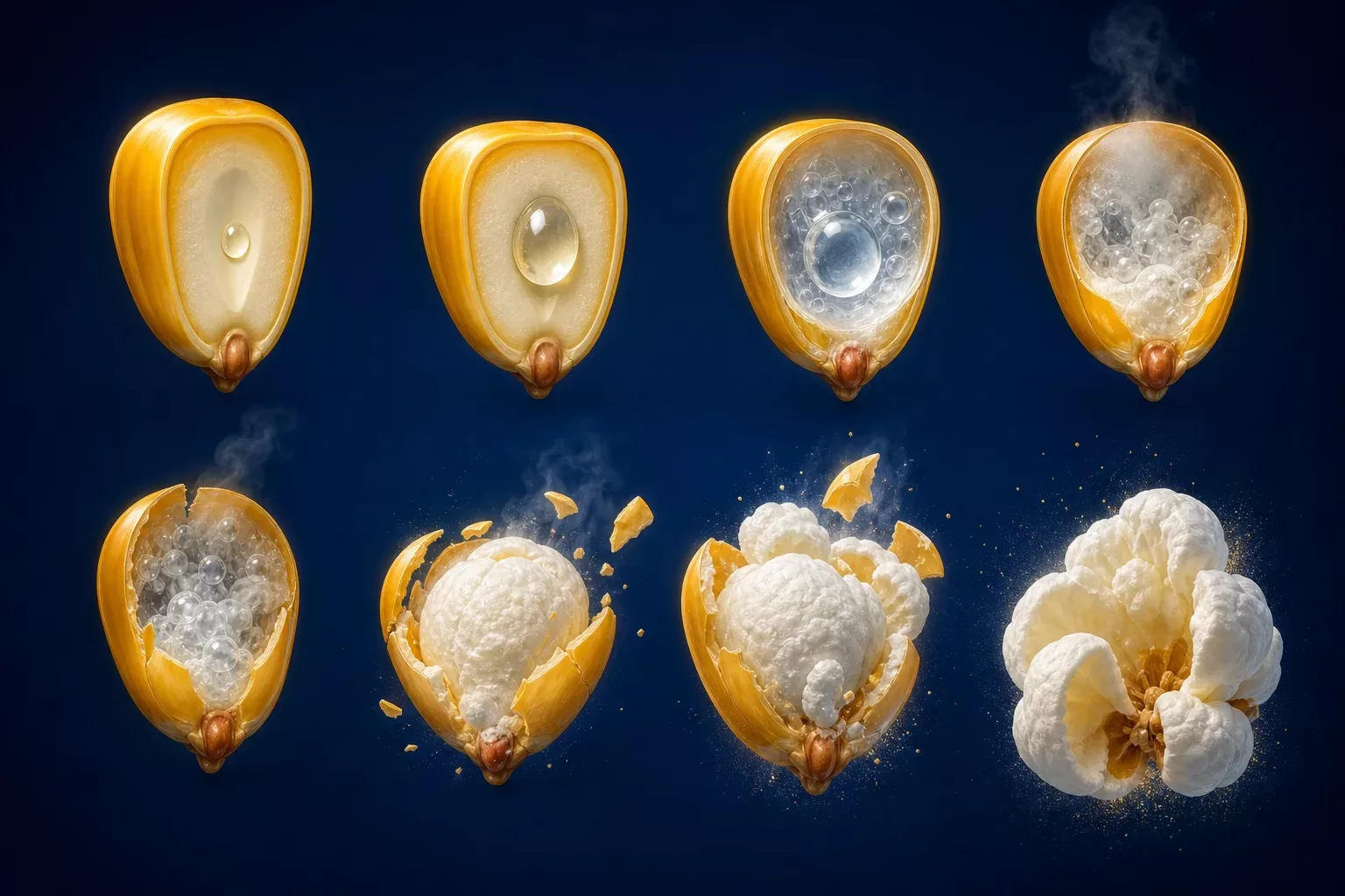 La science du pop-corn : pourquoi les grains éclatent