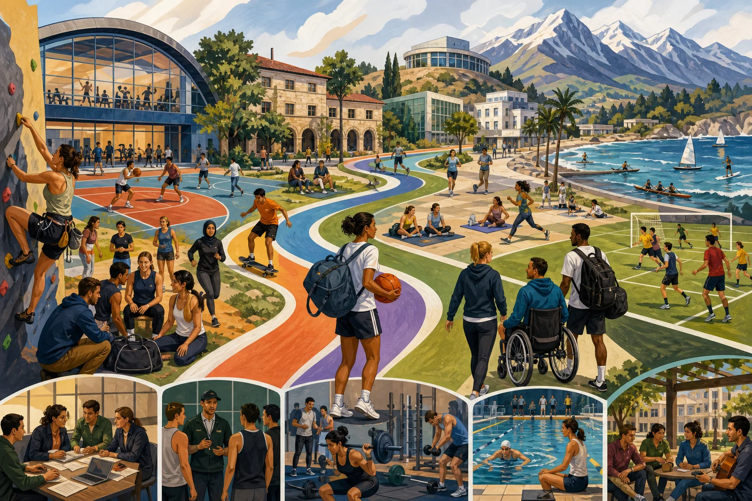 Le sport universitaire dans le monde : modèles et différences