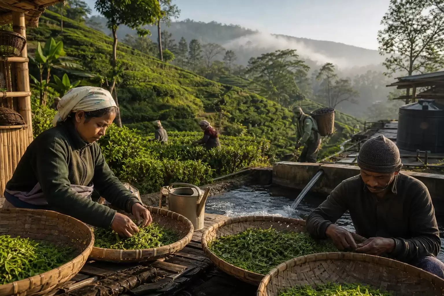 Filière du thé, producteurs et durabilité