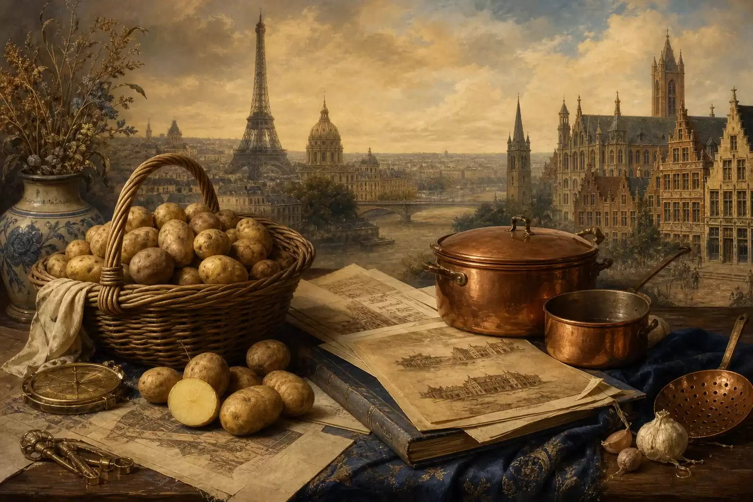 Qui a inventé la frite ? Enquête entre Belgique et France
