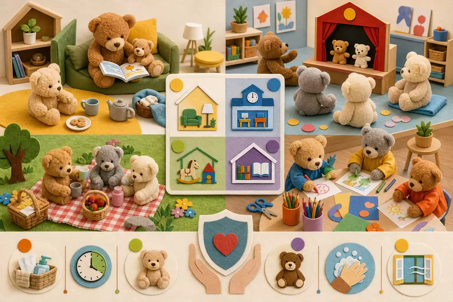 Jeux et activités pour la Journée du Nounours