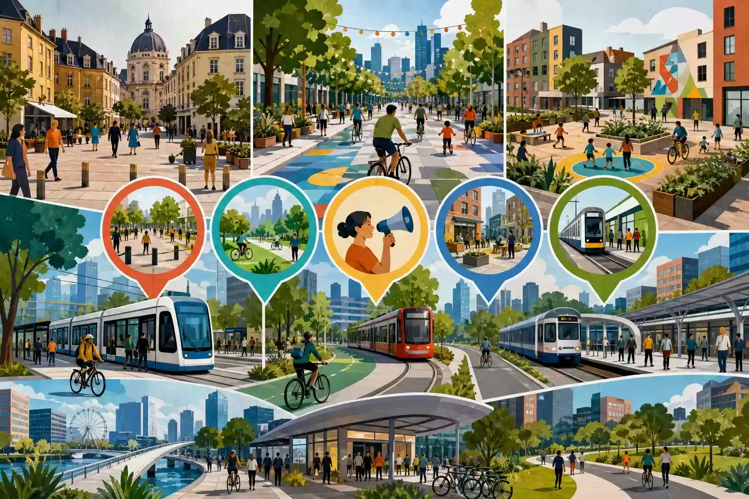 Villes sans voiture dans le monde : quels modèles ?