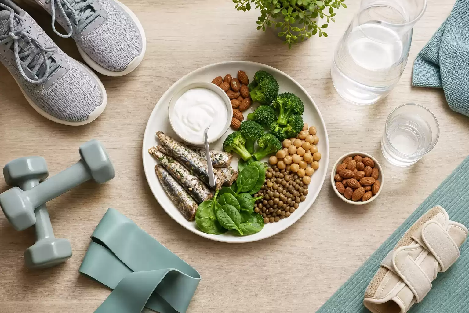 Alimentation et activité physique pour la santé des os