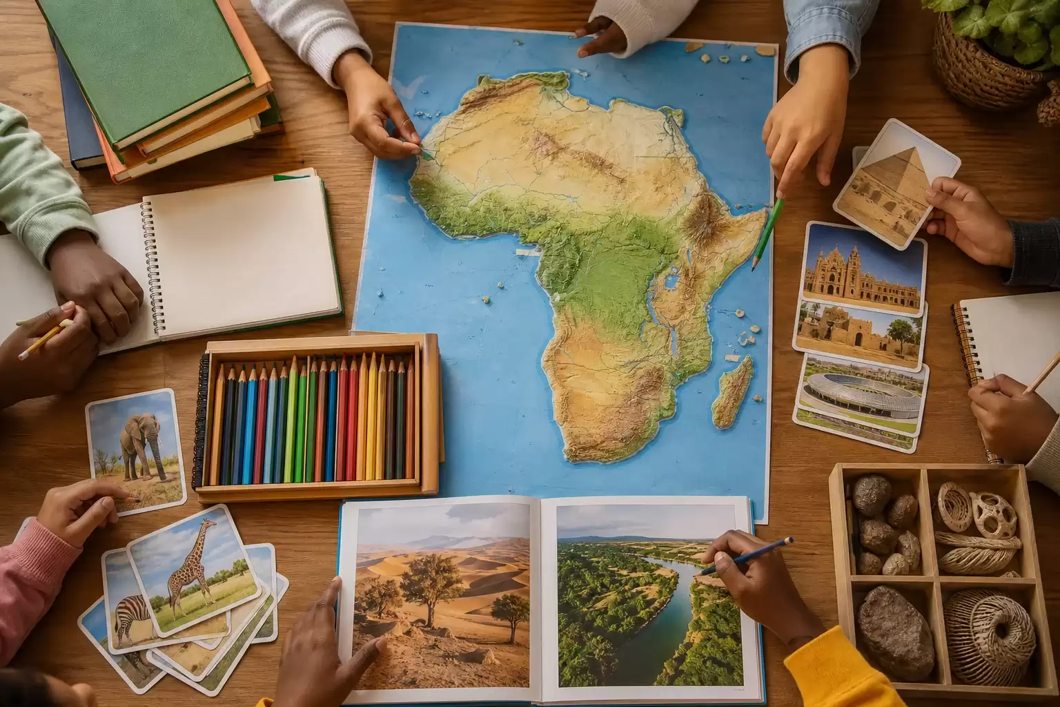 Activités pédagogiques pour la Journée de l'Afrique