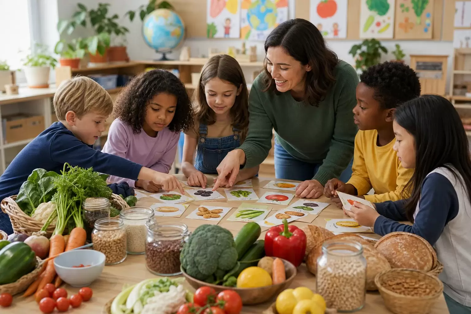 Activités scolaires pour la Journée mondiale de l'alimentation
