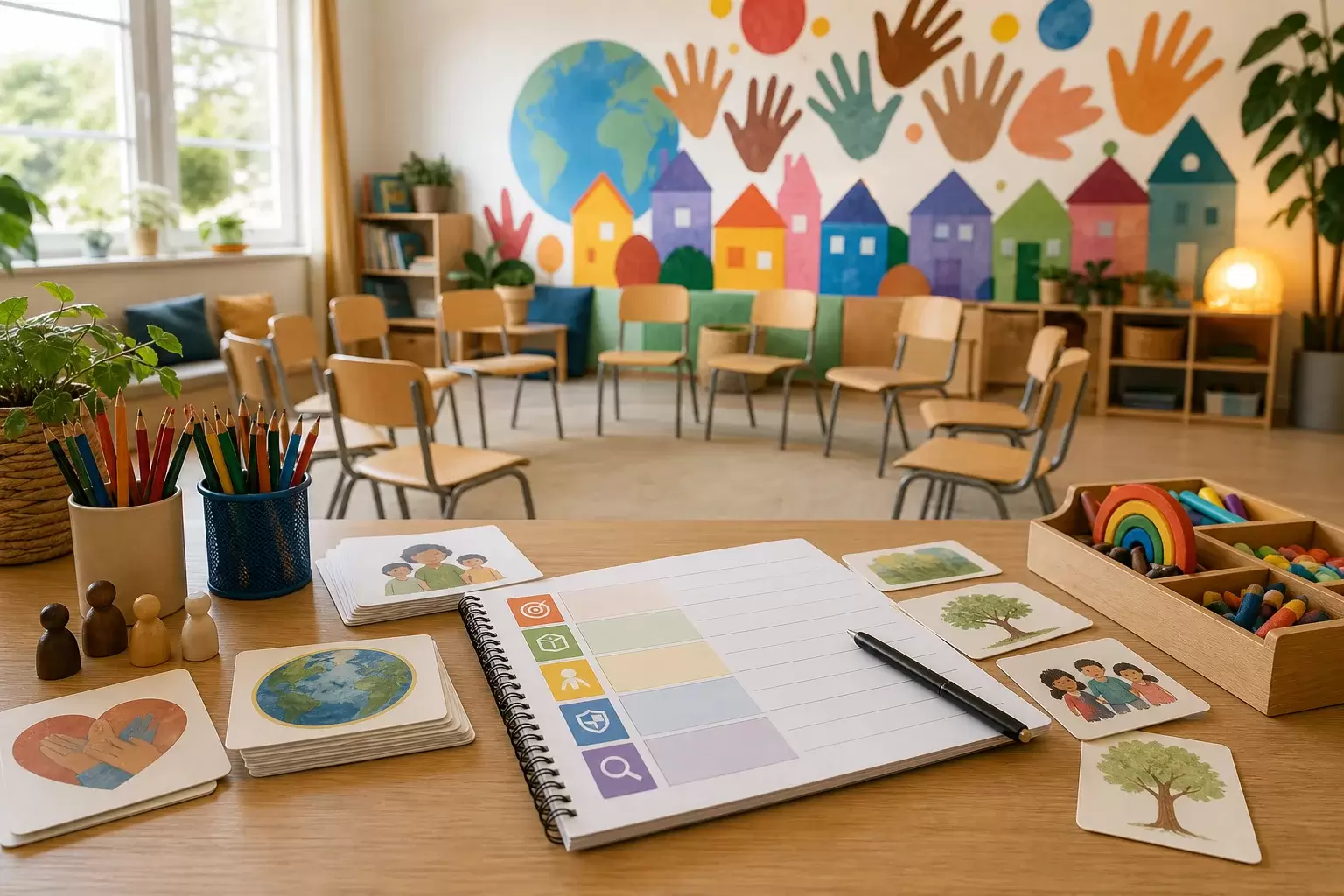 Activités pour la Journée des droits de l'enfant à l'école