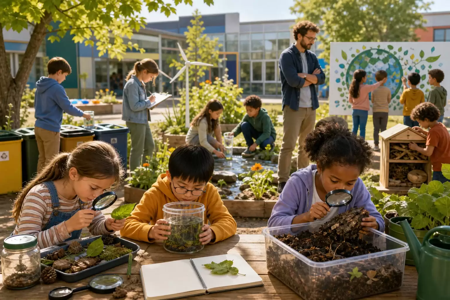 Activités scolaires pour la Journée mondiale de l'environnement