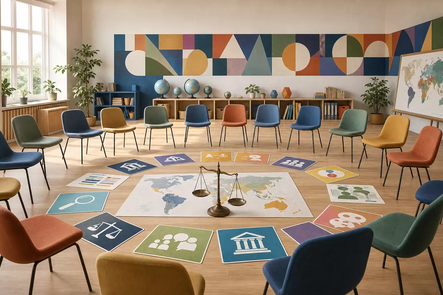 Sensibiliser à la justice internationale sans simplifier à l'excès