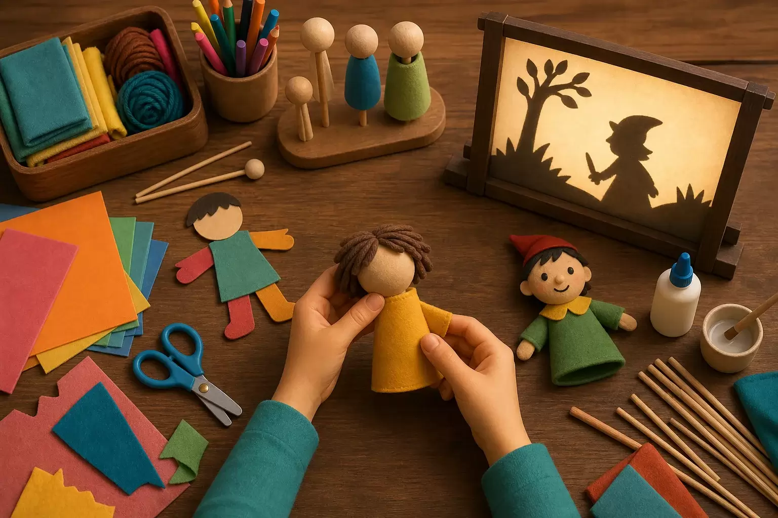 Organiser un atelier de marionnettes accessible