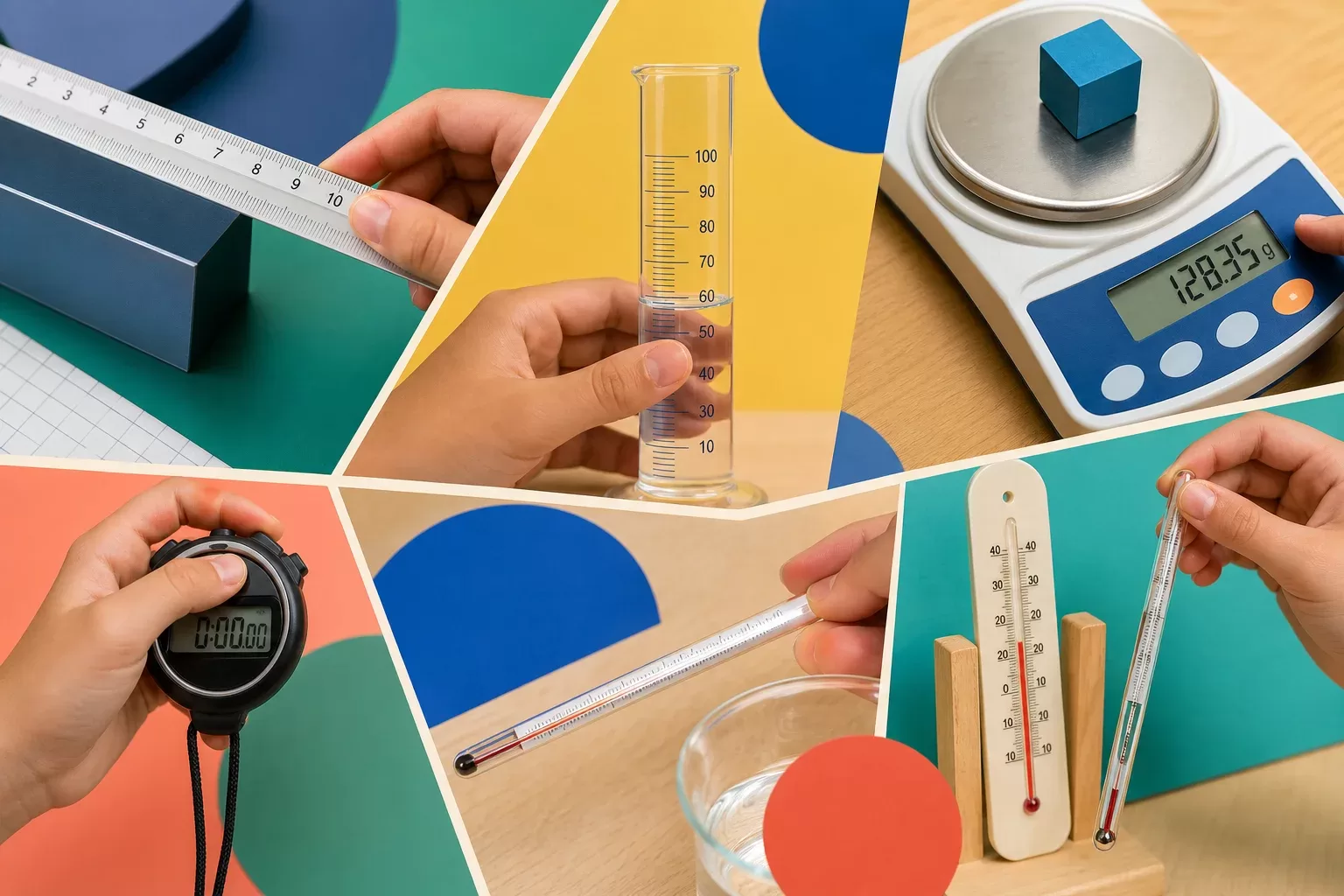 Expériences de métrologie pour comprendre la mesure