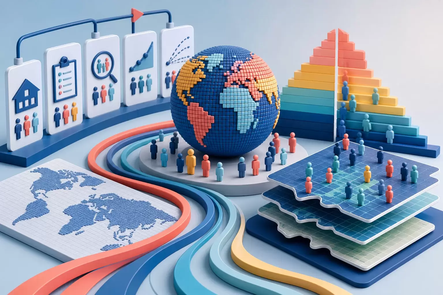 Comment lire les chiffres de la population mondiale