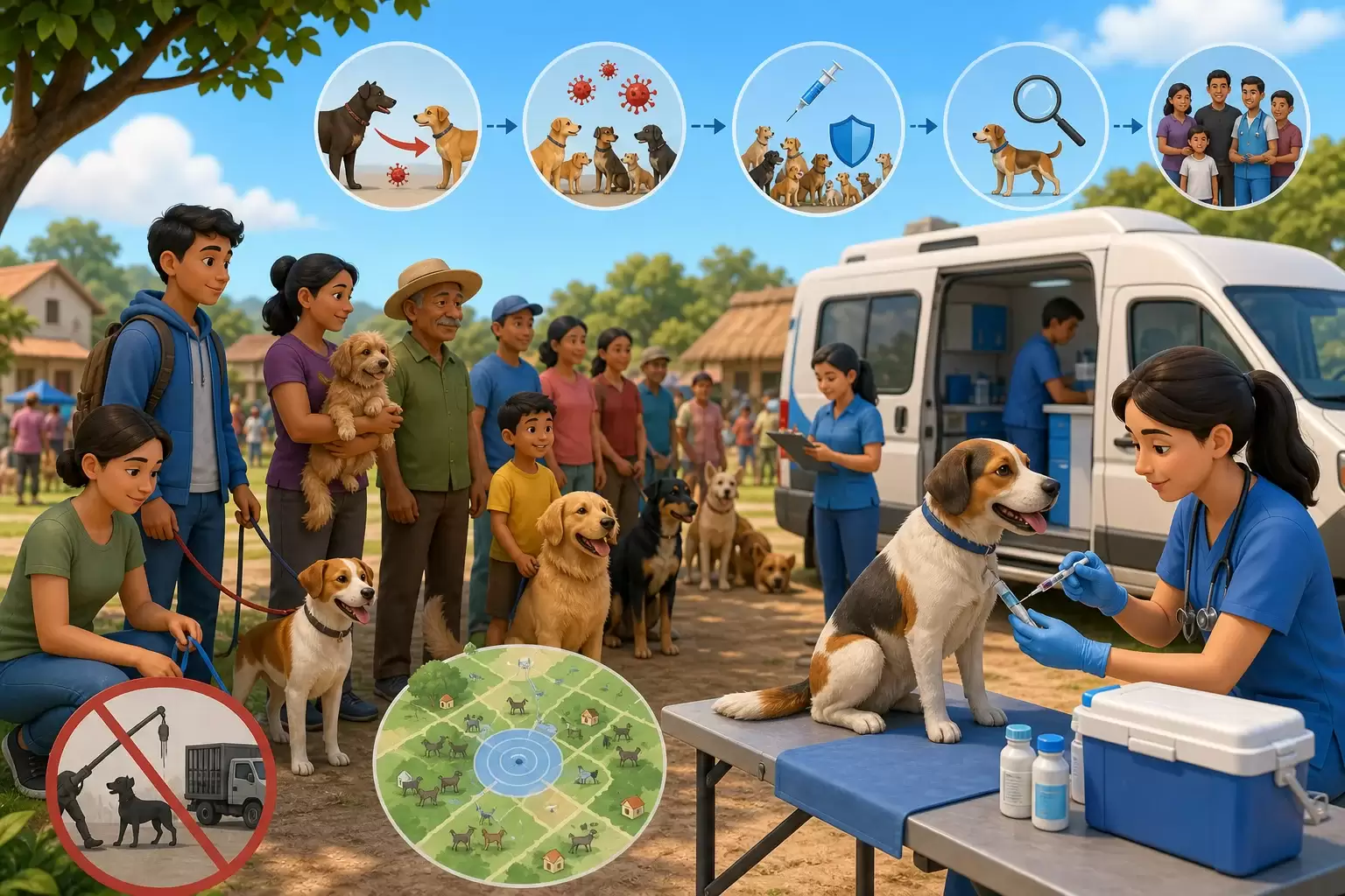Pourquoi vacciner les chiens pour éliminer la rage ?