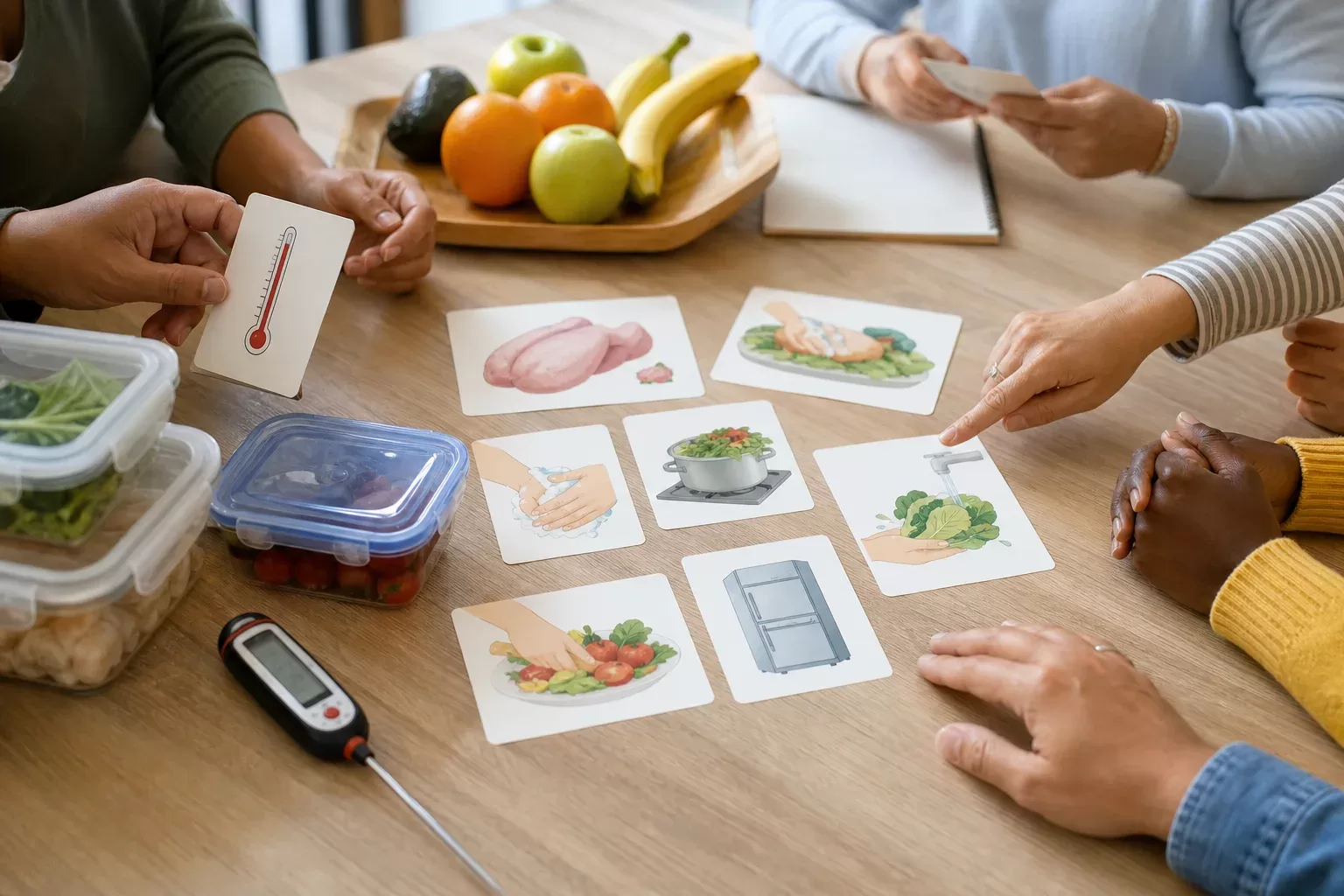 Organiser une campagne sur la sécurité sanitaire des aliments