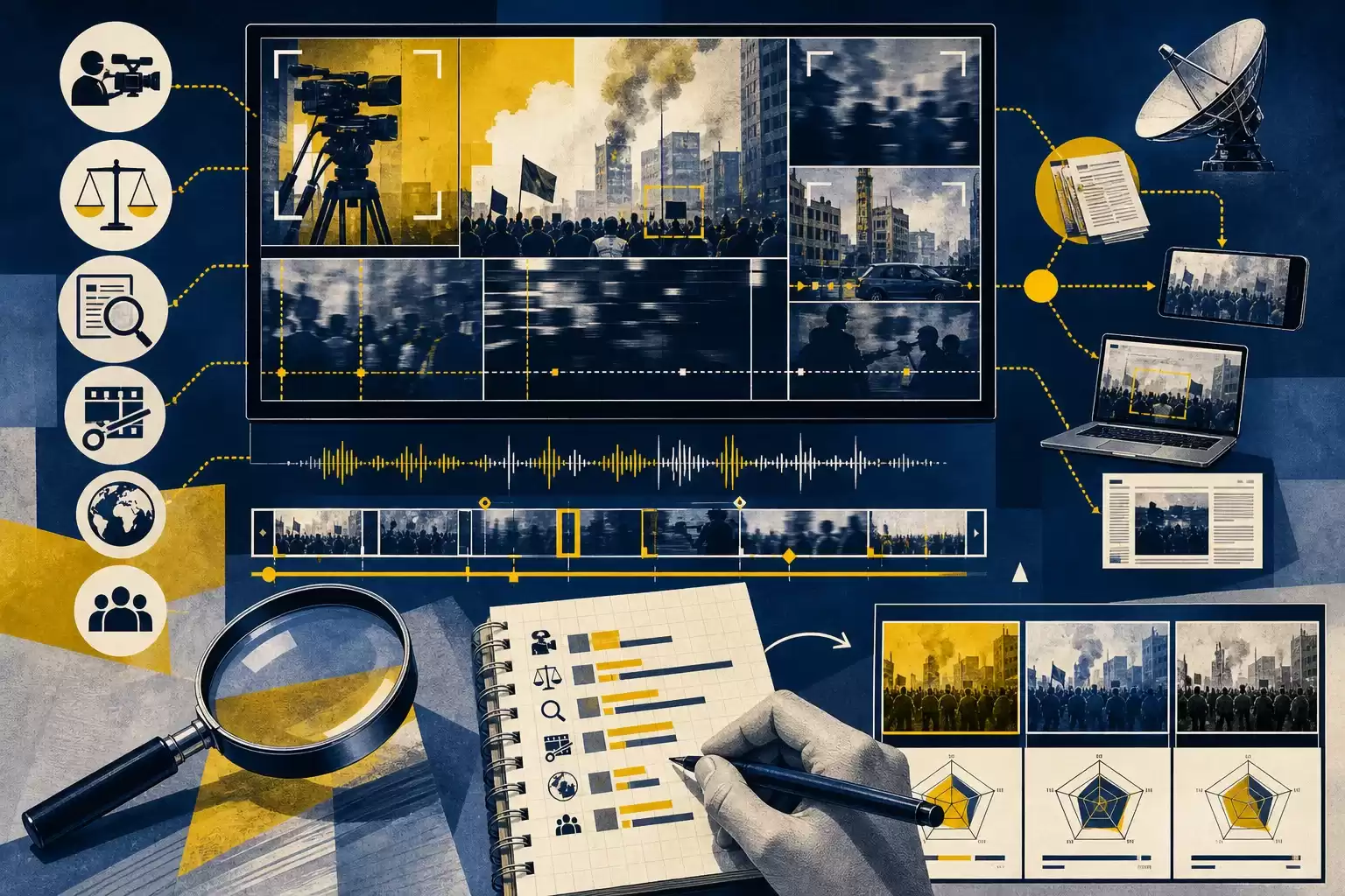 Analyser l'information à la télévision