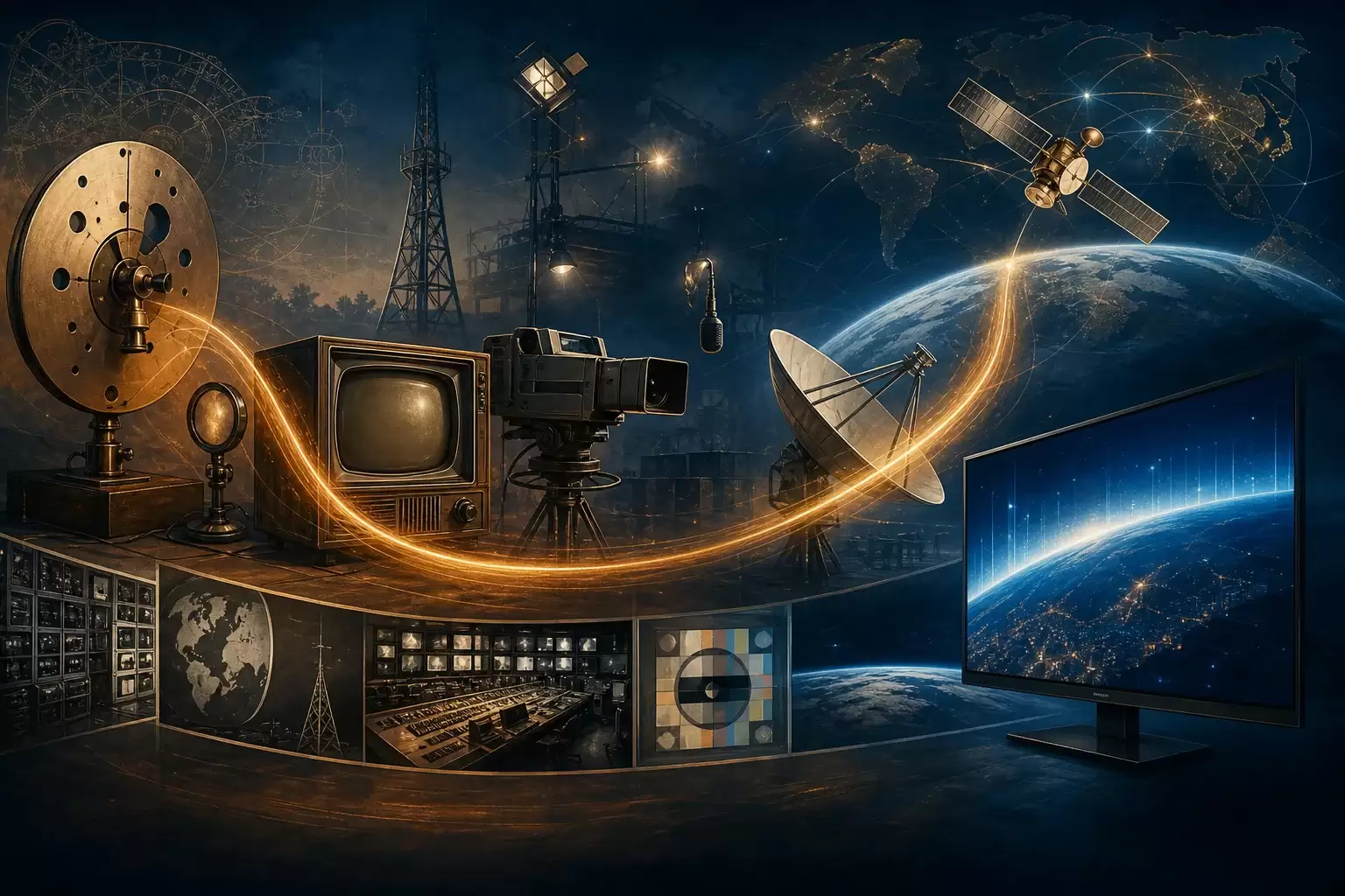 Des premières expériences à la télévision numérique