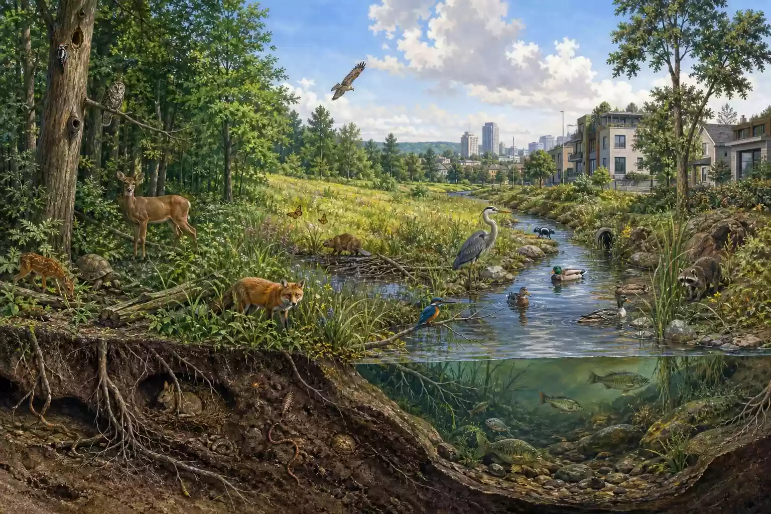 Vie sauvage, faune, flore et biodiversité : les différences