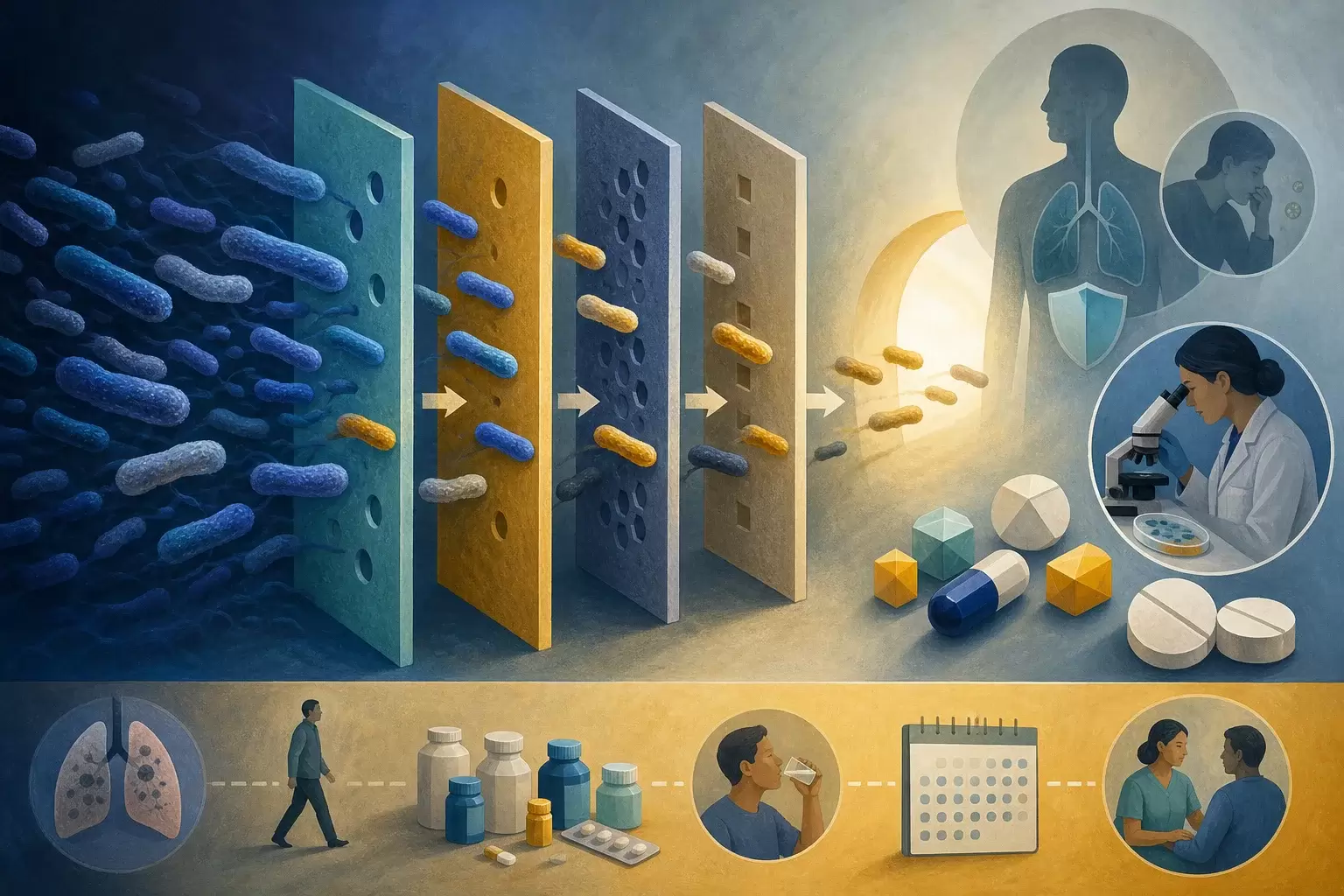 Tuberculose résistante: comprendre l'enjeu des traitements