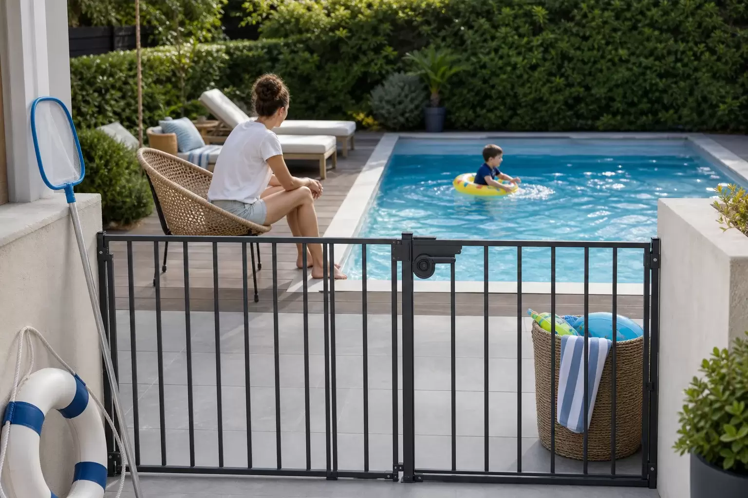 Prévenir la noyade des enfants à la maison et en piscine