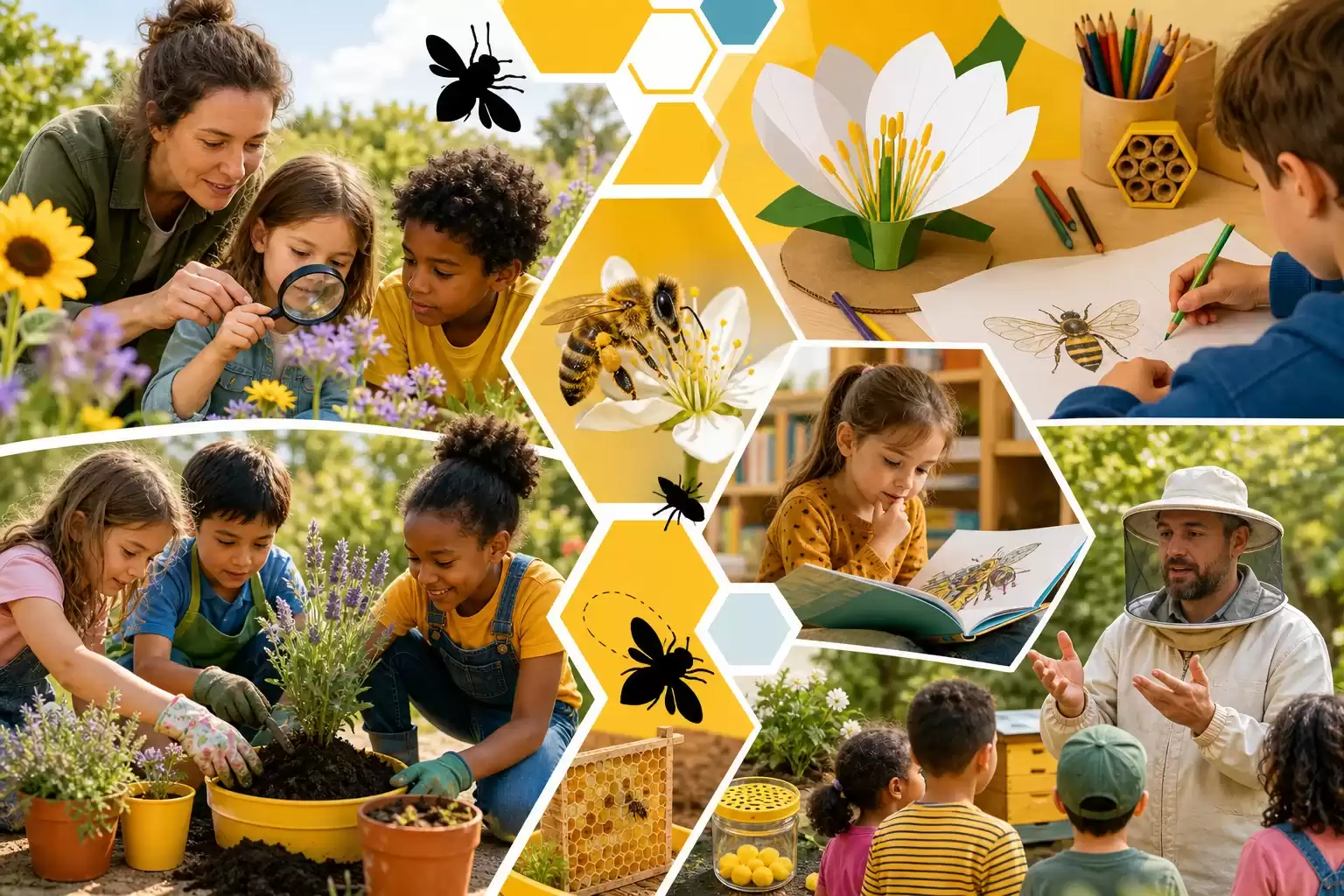 Activités pédagogiques pour la Journée mondiale des abeilles