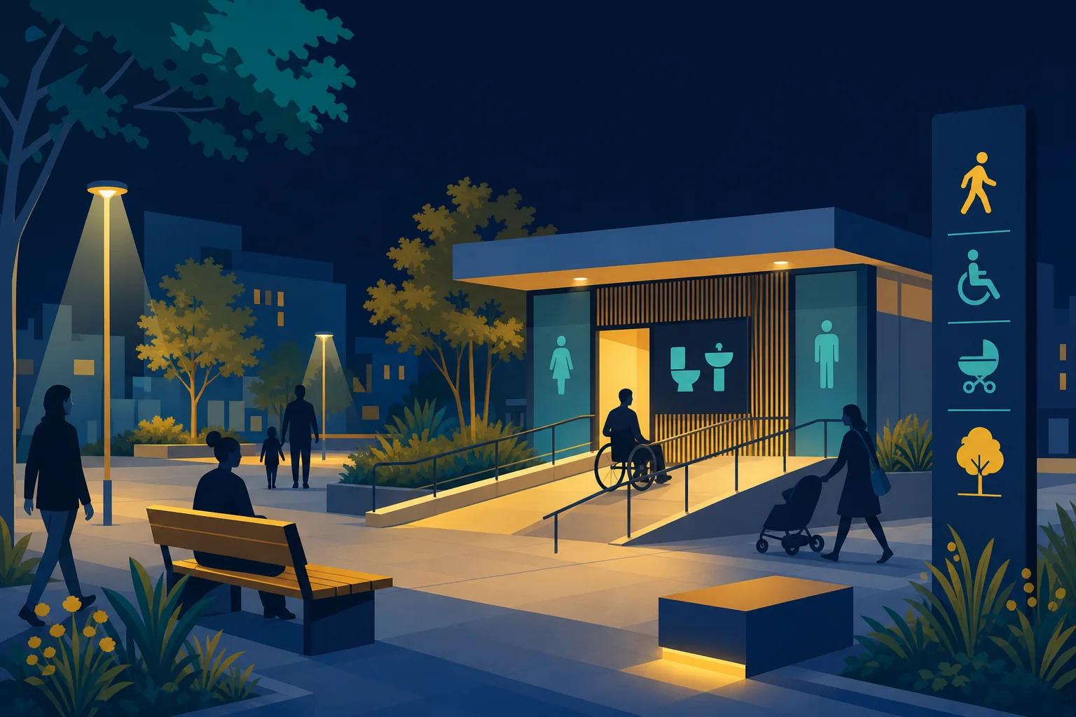 Toilettes publiques : accessibilité, dignité et qualité d'usage