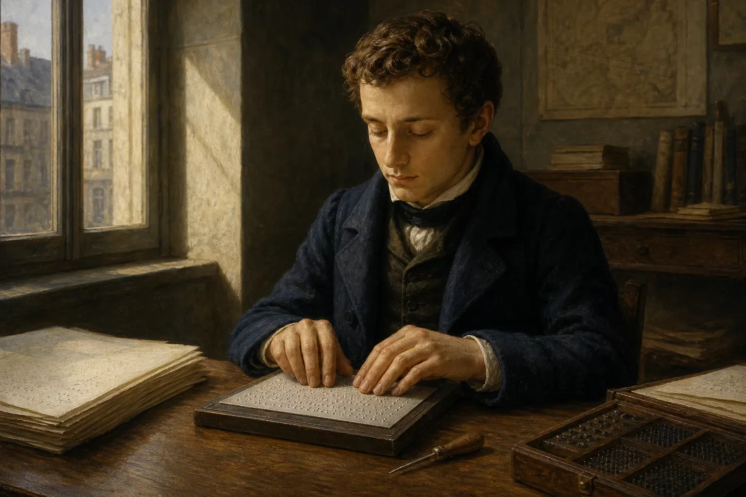 Louis Braille : parcours et naissance d'une écriture tactile