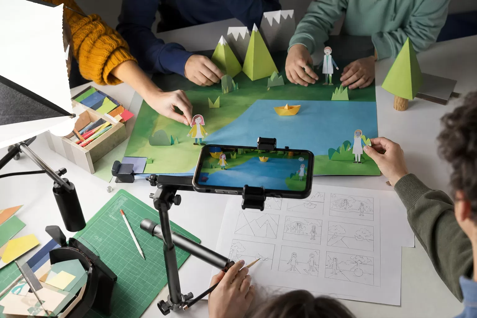 Créer un atelier d'animation image par image