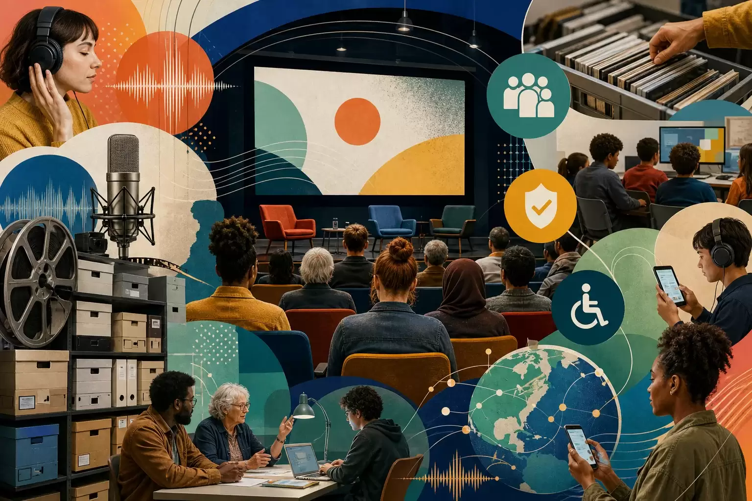 Organiser une action autour du patrimoine audiovisuel