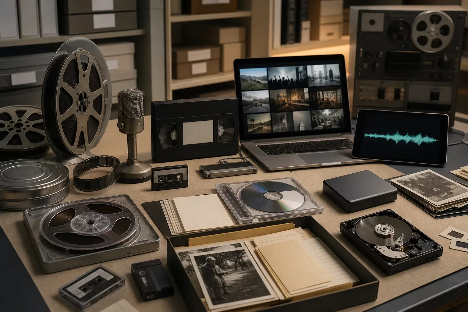 Patrimoine audiovisuel : définition, supports et exemples