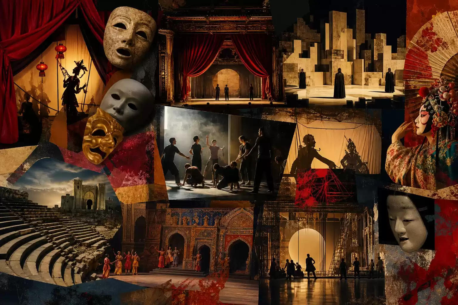 La Journée mondiale du théâtre dans le monde
