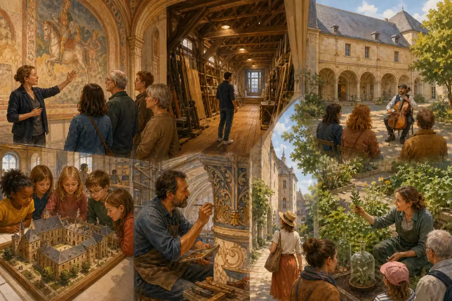 Visites, ateliers et activités des Journées du patrimoine