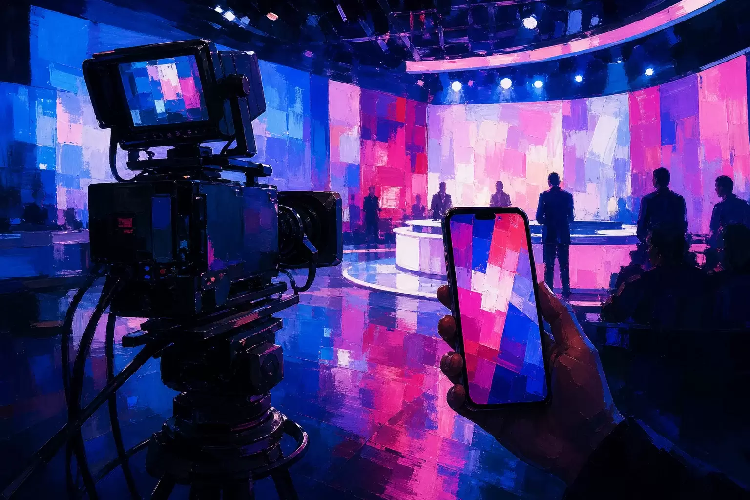 Miss France à la télévision et sur les réseaux sociaux