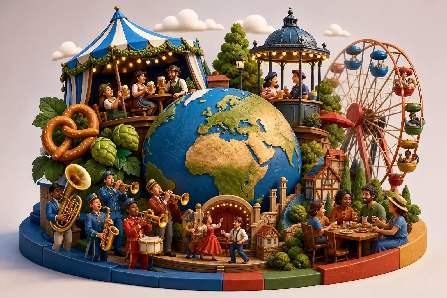 Les Oktoberfest en France et dans le monde